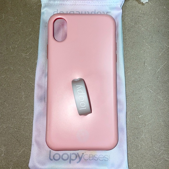 iPhone X/Xs Blush Loopy Case - Picture 1 of 3